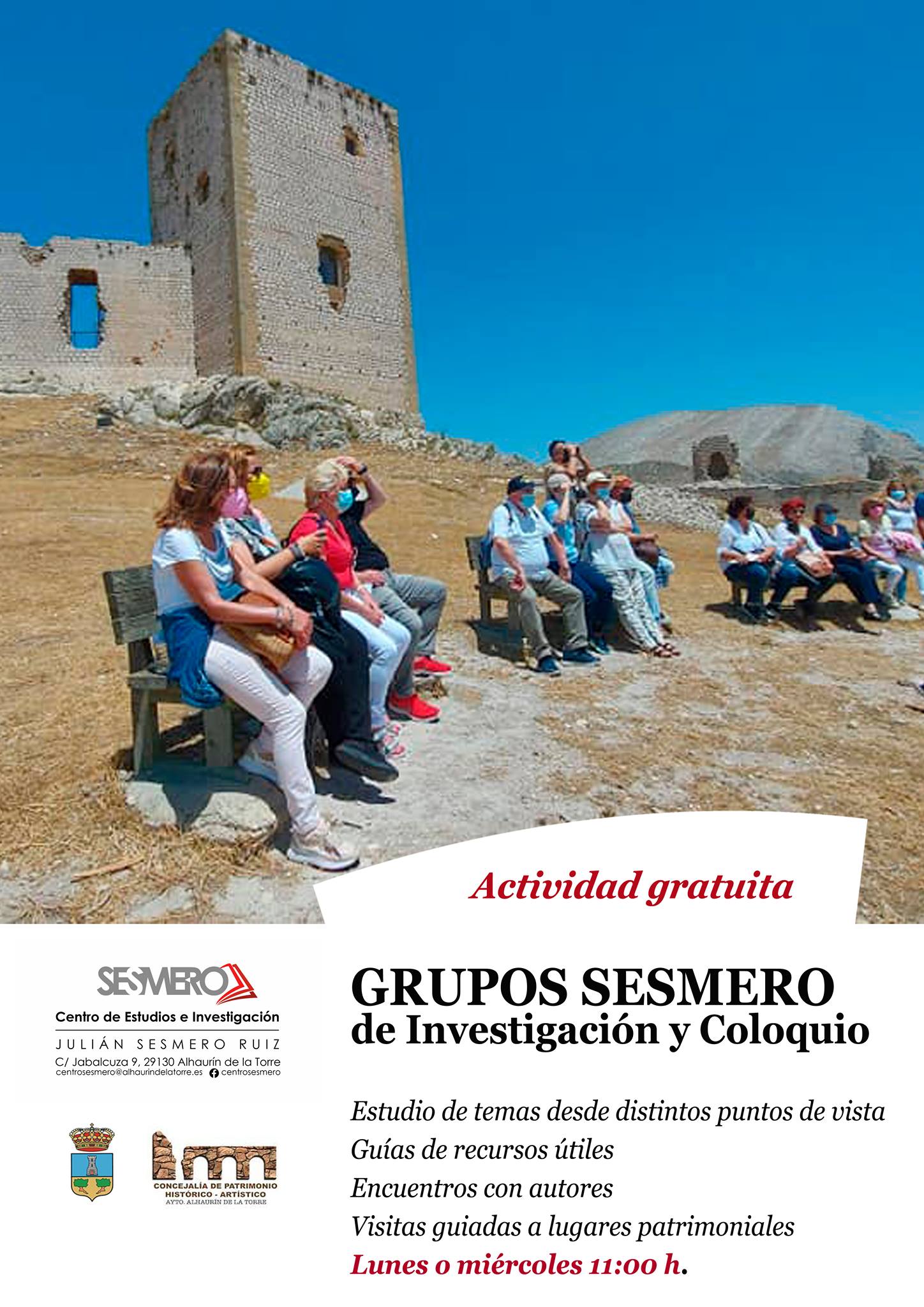 Cartel Grupos Sesmero de Investigación y Coloquio