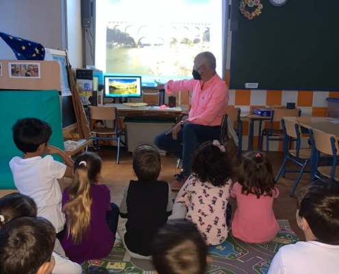 Nuestro coordinador en el Colegio Infantil Zapata de Alhaurín de la Torre