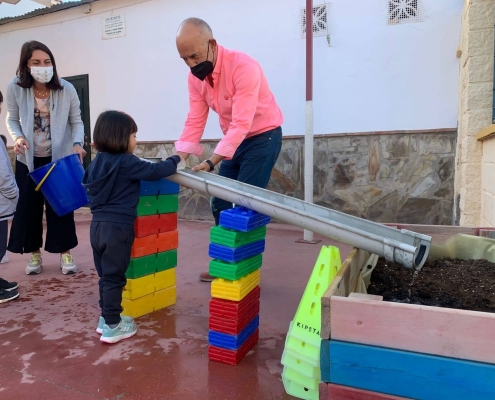 Nuestro coordinador en el Colegio Infantil Zapata de Alhaurín de la Torre