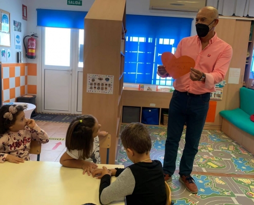 Nuestro coordinador en el Colegio Infantil Zapata de Alhaurín de la Torre