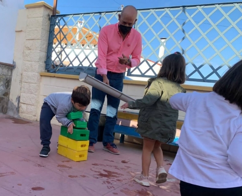 Nuestro coordinador en el Colegio Infantil Zapata de Alhaurín de la Torre