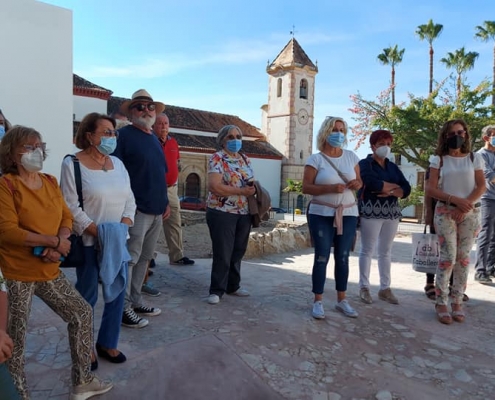 Visita del Grupo de investigación y coloquio Sesmero de Alhaurín de la Torre a Cártama