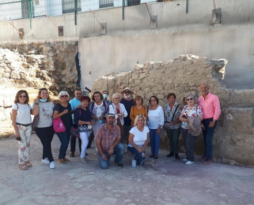 Visita del Grupo de investigación y coloquio Sesmero de Alhaurín de la Torre a Cártama