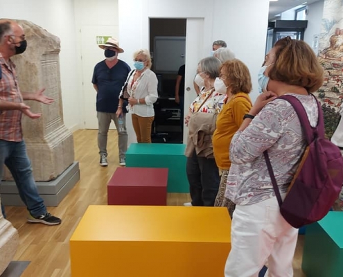 Visita del Grupo de investigación y coloquio Sesmero de Alhaurín de la Torre a Cártama