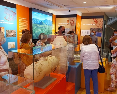 Visita del Grupo de investigación y coloquio Sesmero de Alhaurín de la Torre a Cártama