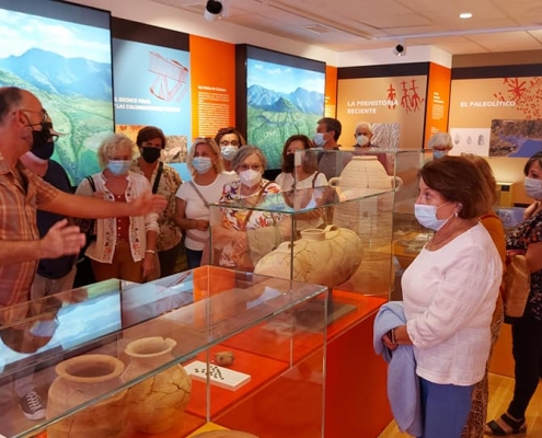 Visita del Grupo de investigación y coloquio Sesmero de Alhaurín de la Torre a Cártama