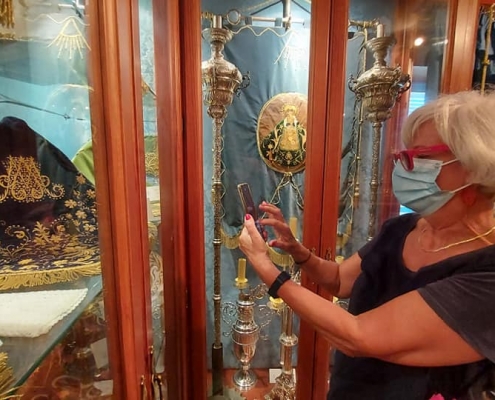 Visita del Grupo de investigación y coloquio Sesmero de Alhaurín de la Torre a Cártama
