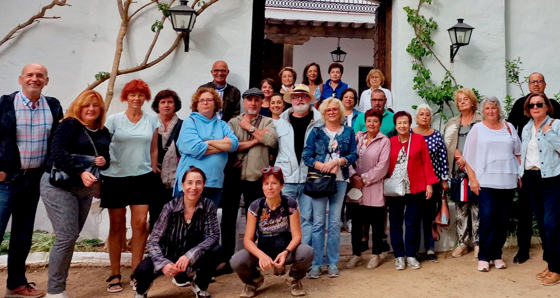 Integrantes del Centro Sesmero visitan Alhaurín El Grande
