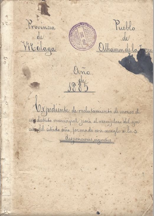 El documento más antiguo del Archivo Municipal de Alhaurín de la Torre