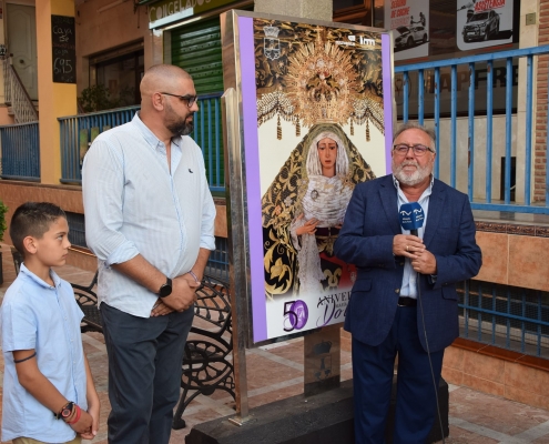 INAUGURADA LA EXPOSICIÓN FOTOGRÁFICA POR EL 50 ANIVERSARIO DE LA VIRGEN DE LOS DOLORES