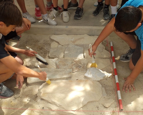 El instituto Capellanía estrena su arqueódromo con fines educativos